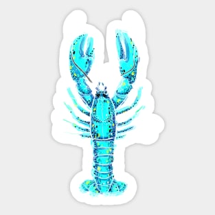 Blue lobster Sticker